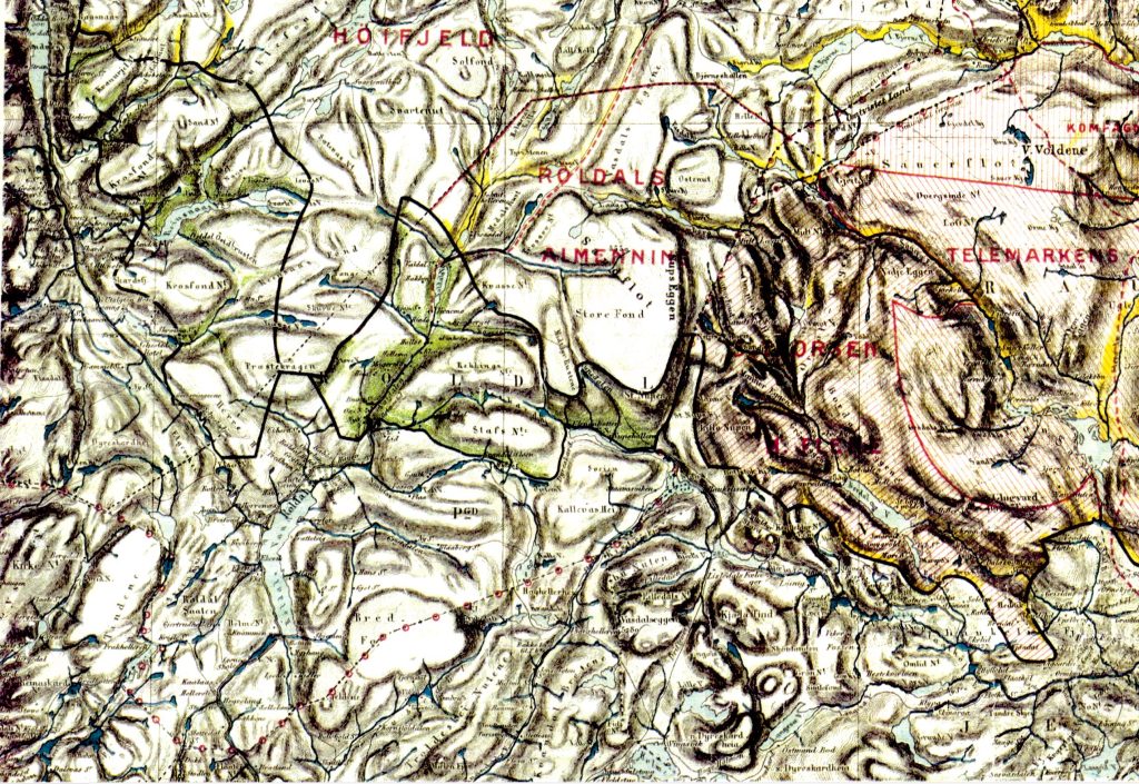 Oversiktskart frå 1909
